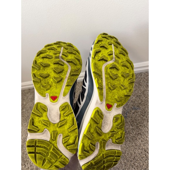 Salomon XT-6 GORE-TEX Sneakers – Night Sky / Acid Lime – Men's 13 - Picture 9 of 9